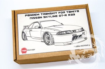 Transkit PANDEM bodykit do Nissan Skyline R33 Tamiya Fugu Garage - KIT022