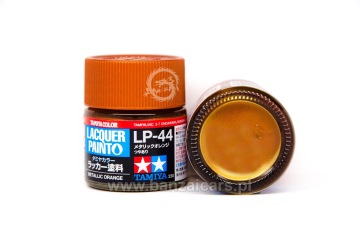 Farba Lacquer Paint LP-44 Metallic Orange - Pomarańczowy metalik 10 ml Tamiya 82144