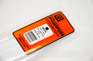 Profil pręt kwadrat 2.6mm x 2.6mm x 25cm Plastruct 90770