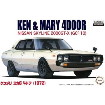 Nissan Skyline GC110 2000GT-X 4 door Kenmary - Fujimi 046228