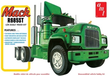 Mack R685ST Semi Tractor Truck Plastic Model Kit NISB 1/25 AMT 1039