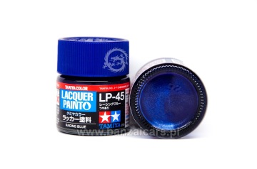 Farba Lacquer Paint LP-45 Racing Blue - Niebieski wyścigowy 10 ml Tamiya 82145