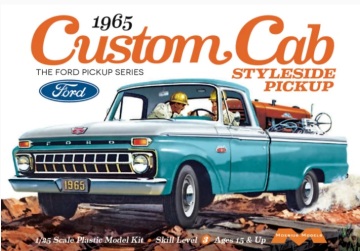 Ford Pick-Uo Custom Cub 1965 Moebius Models 1234