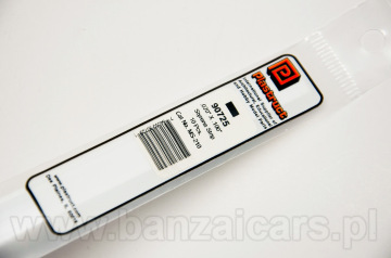 Profil pręt przekrój prostokąt 0.5mm x 2.6mm x 25cm Plastruct 90725