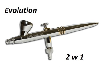 Aerograf Harder & Steenbeck Evolution Silverline 2 w 1 H&S 123003