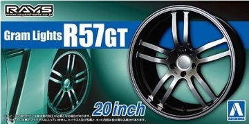 Felgi+opony 20 cali Gram Lights R57 GT Aoshima 05515