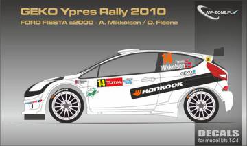 Kalkomania Ford Fiesta s2000 Mikkelsen MFZ-DC247 MF-zone