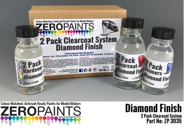 Lakier 2K Diamond Finish - 2 Pack GLOSS Clearcoat System - Zero Paints 3035