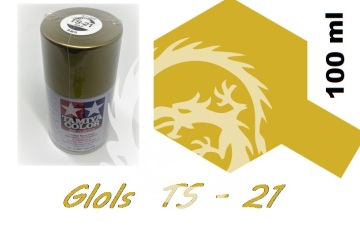 Farba w aerozolu TS-21 Metallic Gold - złoty metalik - Tamiya 85021