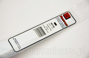 Profil pręt przekrój prostokąt 0.5mm x 3.2mm x 25cm Plastruct 90726