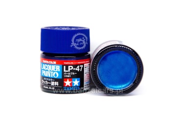 Farba Lacquer Paint LP-47 Pearl Blue - Niebieska perła 10 ml Tamiya 82147