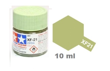 Farba modelarska Sky mat  XF-21 seledynowa 10 ml Tamiya 81721