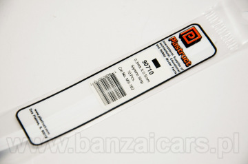 Profil pręt przekrój prostokąt 0.3mm x 0.5mm x 25cm Plastruct 90710