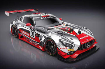 Kalkomania Mercedes Benz AMG GT3 Linkin Park Racing HD04-0162