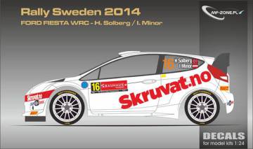 kalkomania Ford Fiesta WRC Solberg MFZ-DC2410 MF-zone