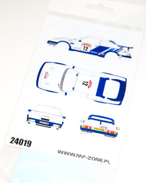 Kalkomania Ford Sierra RS Cosworth Tour de Corse Sainz MF-Zone MFZ-DC24019