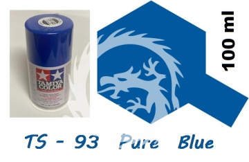 Farba w aerozolu TS-93 Pure Blue- niebieski Tamiya 85093