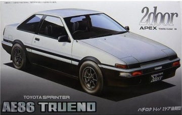Toyota AE86 Truneo 2 door Fujimi 03522