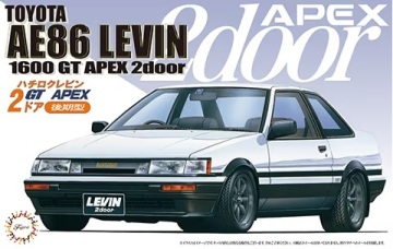 Toyota AE86 Levin 1600GT Apex 2door `85 Fujimi 04649