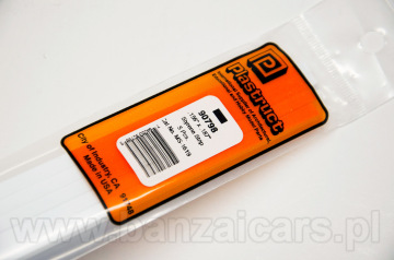 Profil pręt przekrój prostokąt 4.0mm x 4.8mm x 25cm Plastruct 90798