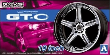 Felgi+opony 19 cali Rays - Volk Racing GT-C Aoshima 05461