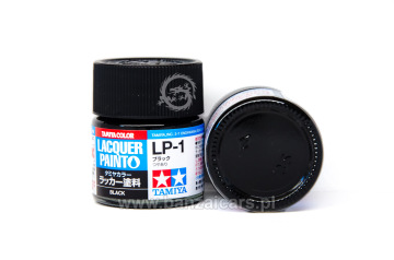 Farba Lacquer Paint LP-1 Black - czarna 10 ml Tamiya 82101