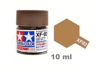 Farba modelarska Yellow-Brown mat  XF-92 10 ml Tamiya 81792