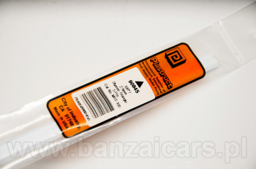 Profil pręt trójkąt 2.6mm x 25cm Plastruct 90845