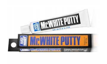Szpachla modelarska biała Mr. White Putty Gunze P-118