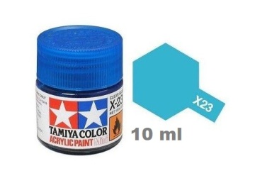 Farba modelarska Clear Blue połysk X-23 10 ml Tamiya 81523