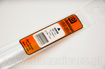 Profil pręt trójkąt 3.2mm x 25cm Plastruct 90846