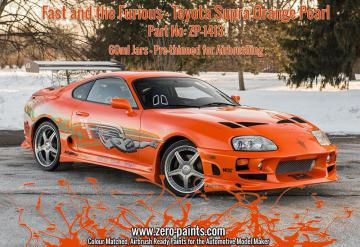 Toyota Supra Orange Pearl Zero Paints ZP-1413