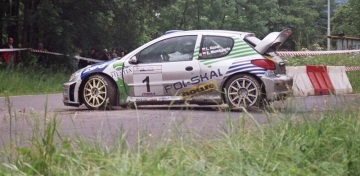 Kalomania Peugeot 206 WRC Kuzaj Mombaerts MFZ-DC24028 MF-zone