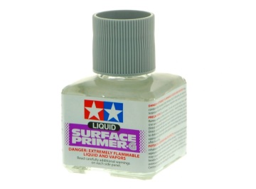 Podkład modelarski szary - Liquid Surfacer Primer grey - Tamiya 87075