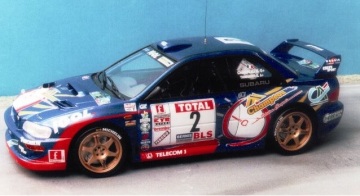 Kalkomania Subaru Impreza WRC Champeau 1999 - Renaissance Models RETK24025