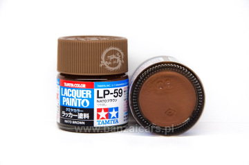Farba Lacquer Paint LP-59 NATO Brown - Brązowy 10 ml Tamiya 82159