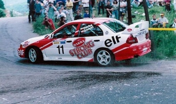 Kalomania Mitshubishi Lancer EVO IV Herba Górski Rajd Polski 1998 MFZ-DC24047