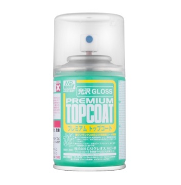 Lakier bezbarwny połysk Mr.Premium TopCoat Gloss Gunze GUNB-601