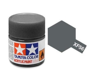 Farba modelarska Metallic Gray XF-56 szary metalik 10 ml Tamiya 81756