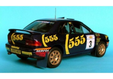 Kalkomania Subaru Impreza/Legacy 555 Logo Rally - REJI00006