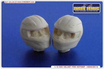 Kask w skali 1/12 2 sztuki - Hobby Design HD03-0016