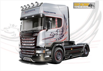 Scania R730 Streamline Show Truck Italeri 3906