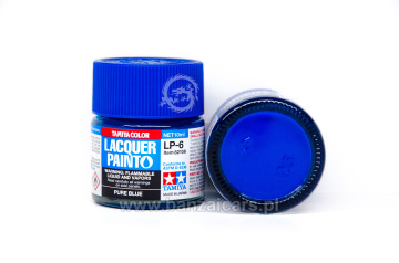 Farba Lacquer Paint LP-6 Pure Blue - Niebieski 10 ml Tamiya 82106