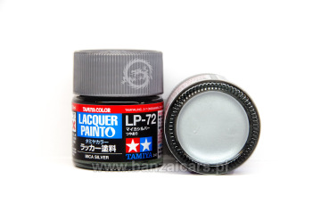 Farba Lacquer Paint LP-72 Mica Silver - Srebrny 10 ml Tamiya 82172