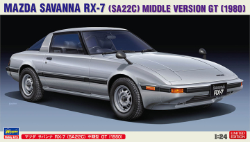 Mazda Savanna RX-7 SA22C Middle Version GT 1980 Hasegawa 20635