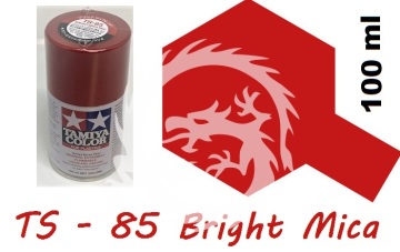 Farba w aerozolu TS-85 Bright Mica Red Tamiya 85085