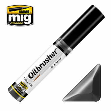OILBRUSHERS GUN METAL AMMO of Mig Jimenez A.MIG 3535