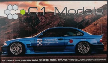 Transkit do BMW 320 E36 Hasegawa PANDEM  C1 Models - C1TK044