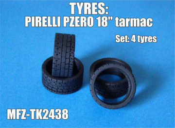 Opony PIRELLI PZERO tyres 18