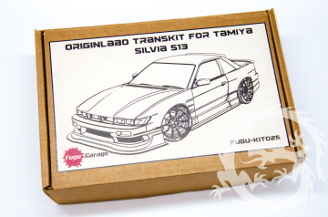 Transkit Origin Lab do Nissan Silvia S13 Tamiya Fugu Garage - KIT025
